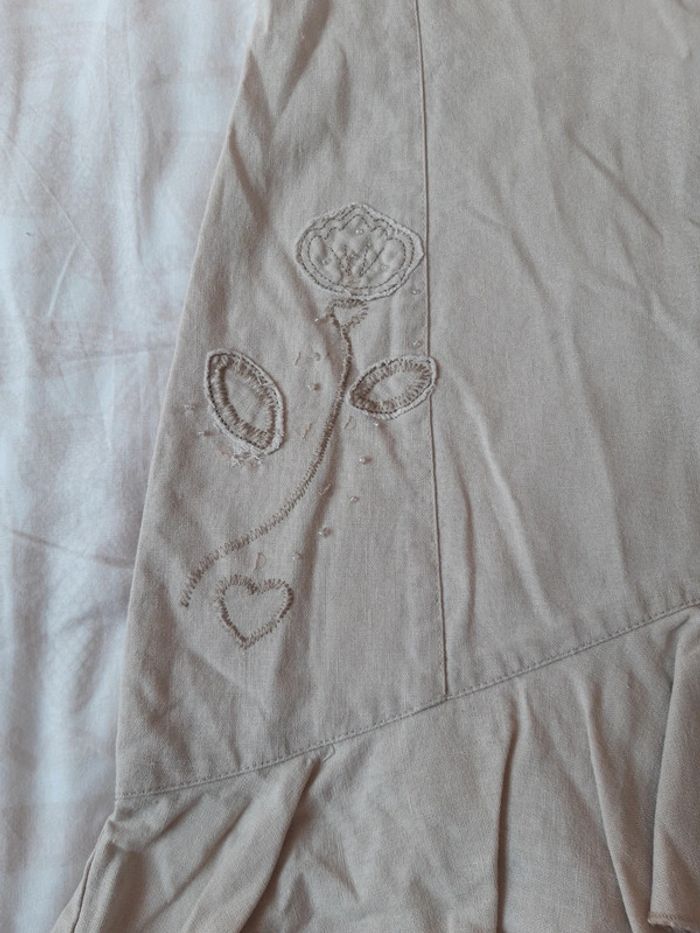 Robe lin et coton 128cm - photo numéro 3