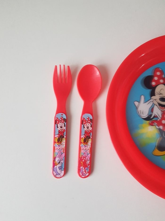 Ensemble assiette minnie - photo numéro 2