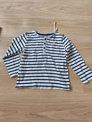 T shirt léger marinière