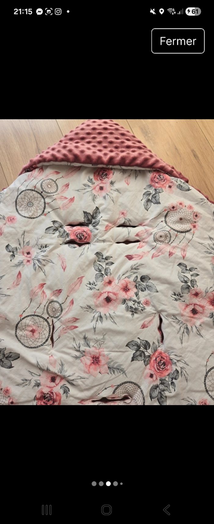 Plaid d’emmaillotage Jukki - photo numéro 3