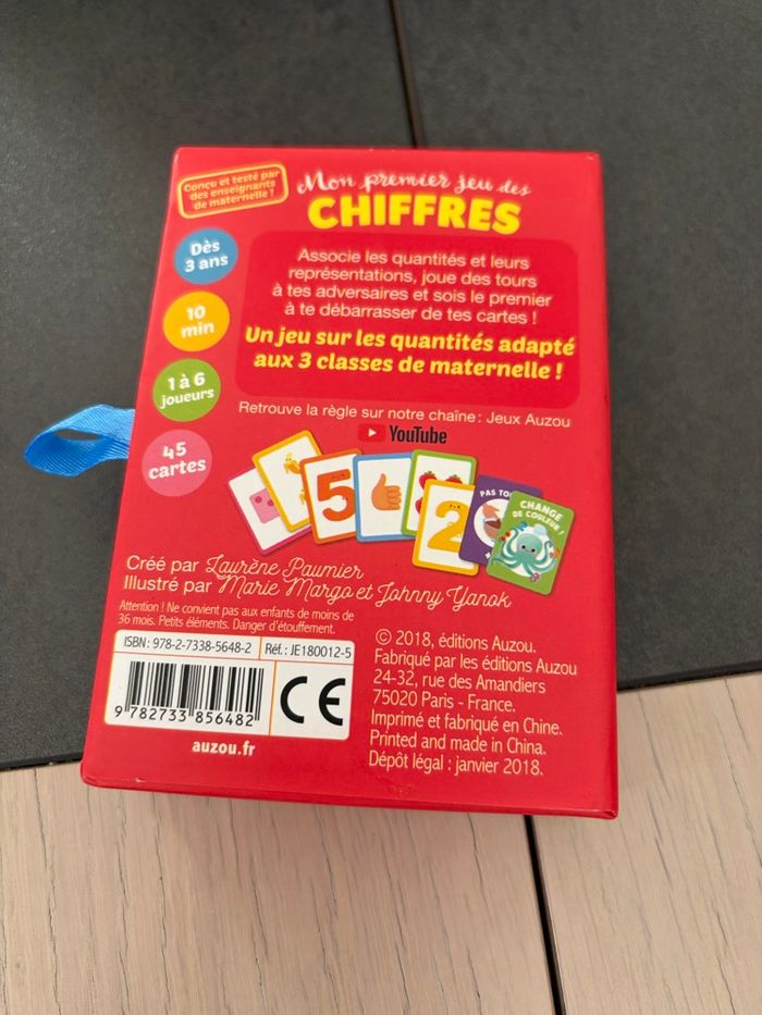 Mon 1er jeu des chiffres - photo numéro 2