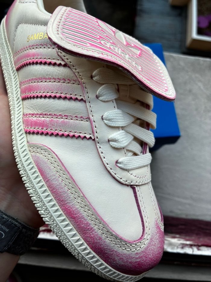 Adidas Samba LT Crew White/Shock Pink - Taille 36 - Neuves - photo numéro 10