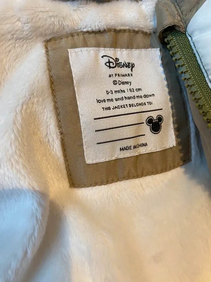 Manteau chaud Mickey disney - photo numéro 3