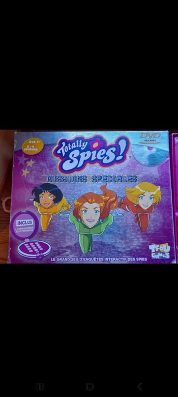 Jeu interactif totaly spies