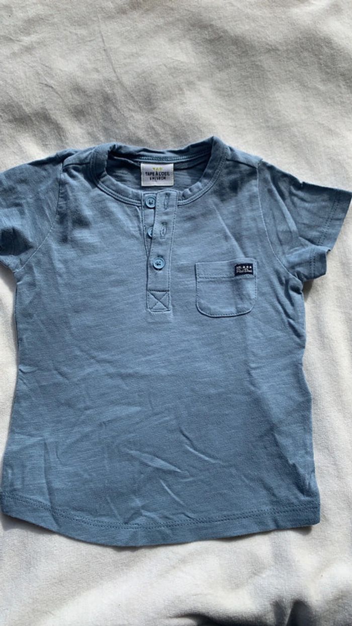 Lot de t-shirts 6 mois - photo numéro 2