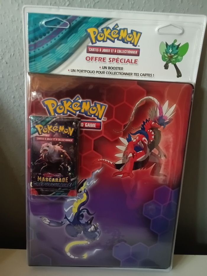 Pokemon booster ev6 mascarade crépusculaire portfolio