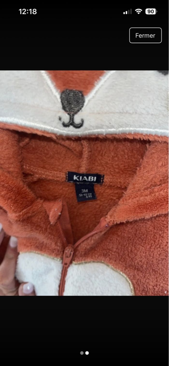 Combinaison polaire pyjama - photo numéro 2