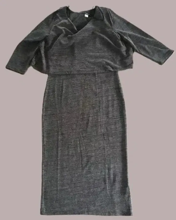 👗 Robe longue hiver – Taille L – Très bon état