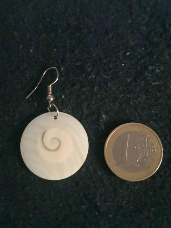 Boucles d'oreilles rondes - photo numéro 2