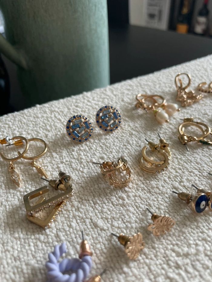 Lot 26 paires boucles d’oreilles - photo numéro 6
