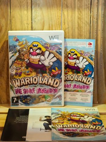 Nintendo Wii # Warioland the Shake Dimension #