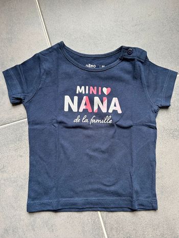 T-shirt manches courtes bébé fille Gémo