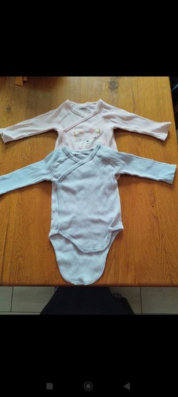Body manches longues 12 mois