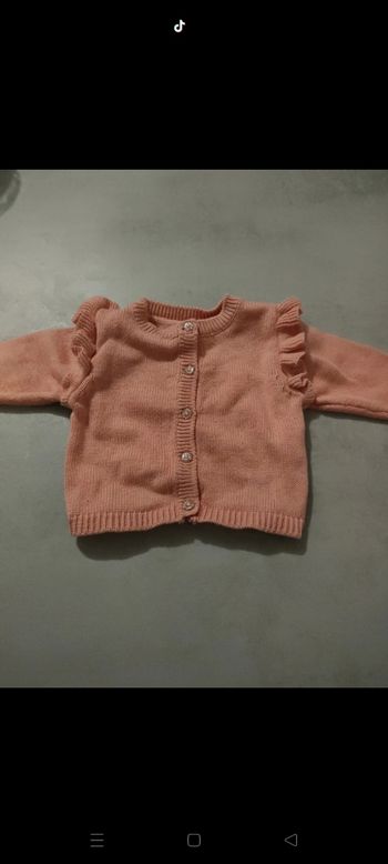 Gilet fille 3 mois
