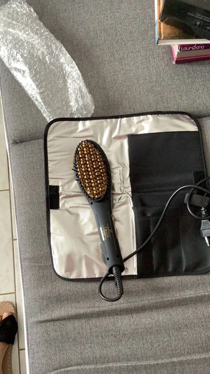 Broche chauffante lissant - photo numéro 3