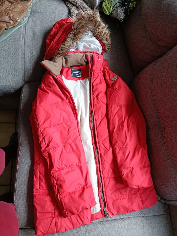 Doudoune rouge - photo numéro 2