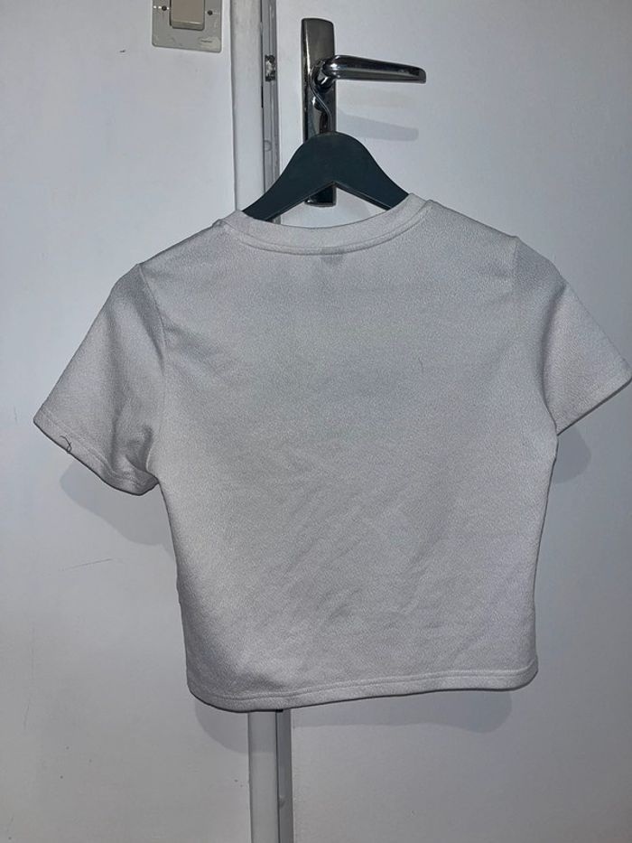 Crop top blanc - photo numéro 2