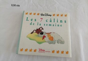 Livre les 7 câlins de la semaine disney