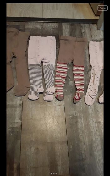 Lots de 4 paires de collants