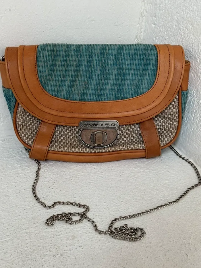 Sac bandoulière chaîne Corazón de Melón
