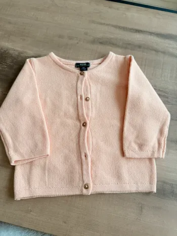 Gilet Kiabi rose 6 mois