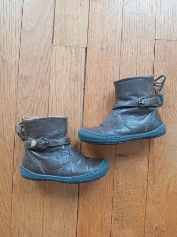 Bottines cuir fille taille 22 FR by Romagnoli