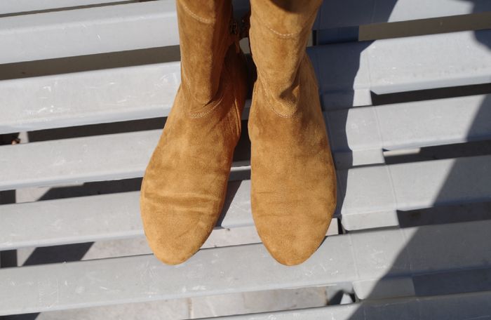 Bottes cuissardes  Mango - marron T39 - photo numéro 8