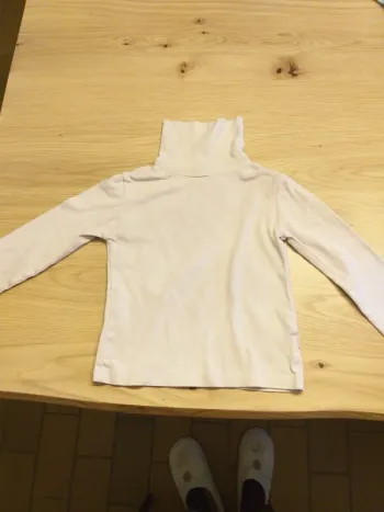 Pull à caule roulé