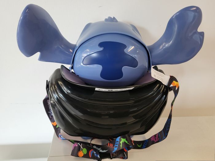 Seau pop-corn Stitch vampire Dracula Halloween citrouille potiron Disney - photo numéro 2