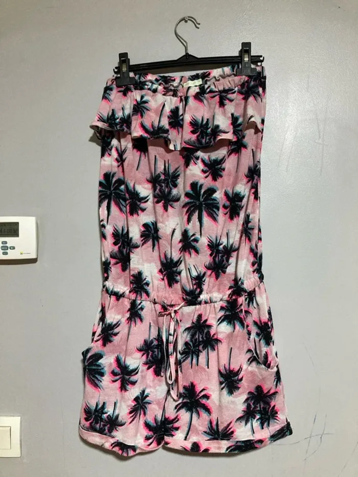 Combi-short bustier femme