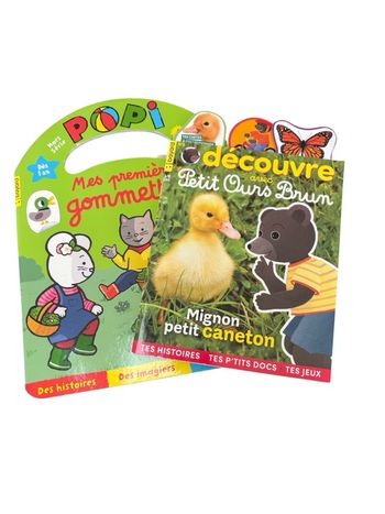 Lot de 2 magasines enfant 