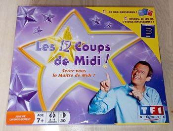 Jeu Les 12 Coups de Midi TF1 Jean-Luc Reichmann 
NEUF