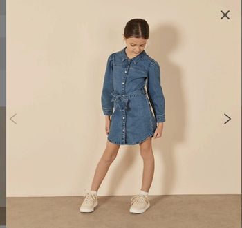 Robe en jeans orchestra 8 ans