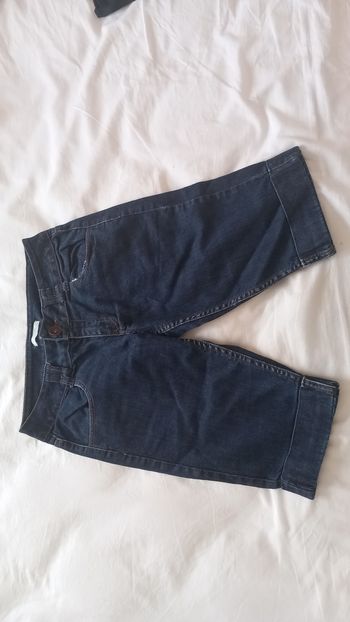 Short en jeans