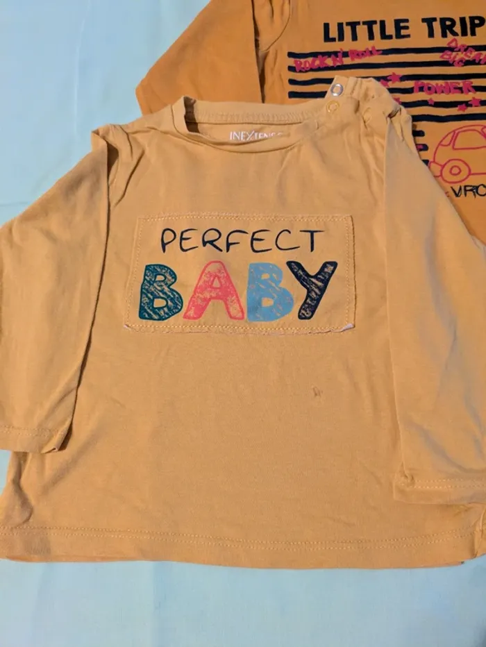 Lot de 2 tee-shirts ML 2ans - photo numéro 3