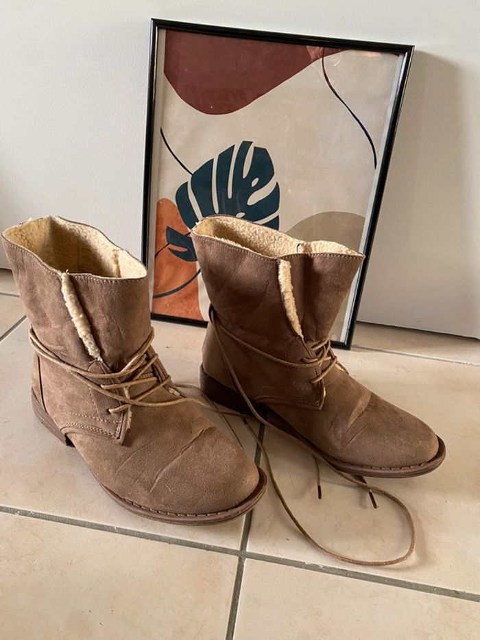 Bottes fourrées