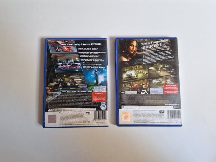 Lot 2 Jeux Ps2 Need For Speed Underground 2 et Most Wanted HS - photo numéro 3