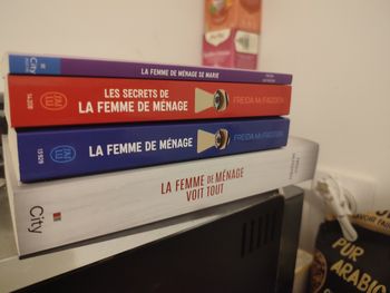 Lot 4 livres saga la femme de ménage 