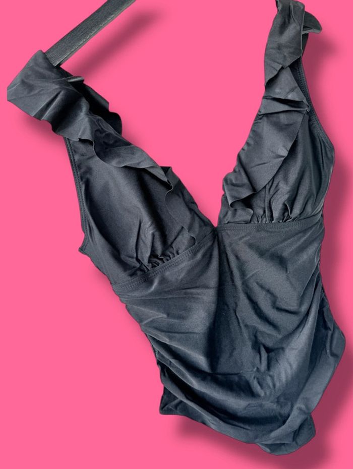 Maillot de bain 1pièce noir L/XL - photo numéro 2
