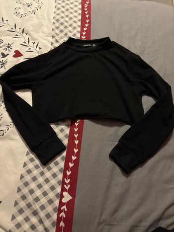 crop top manches longues