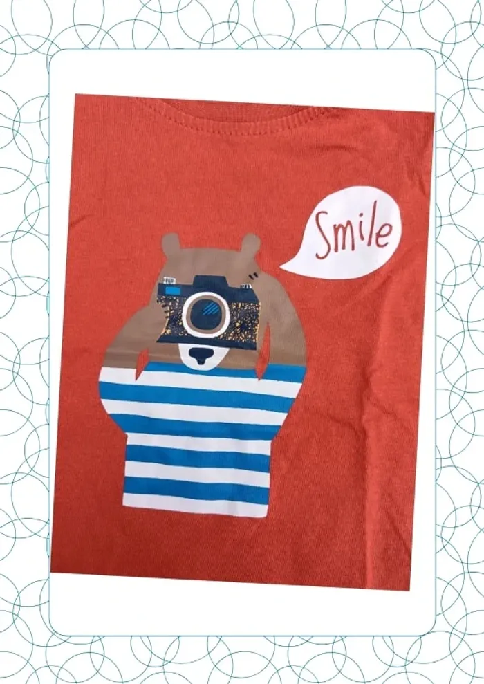 Tee shirt manches courtes 18 mois Orchestra - photo numéro 2