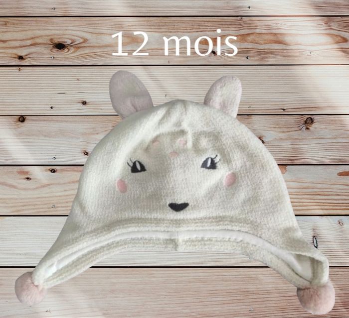 Bonnet renard polaire 12/18 mois