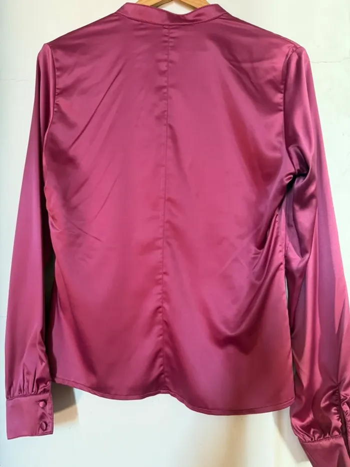 Chemise fushia satinée Burton NEUVE - photo numéro 2