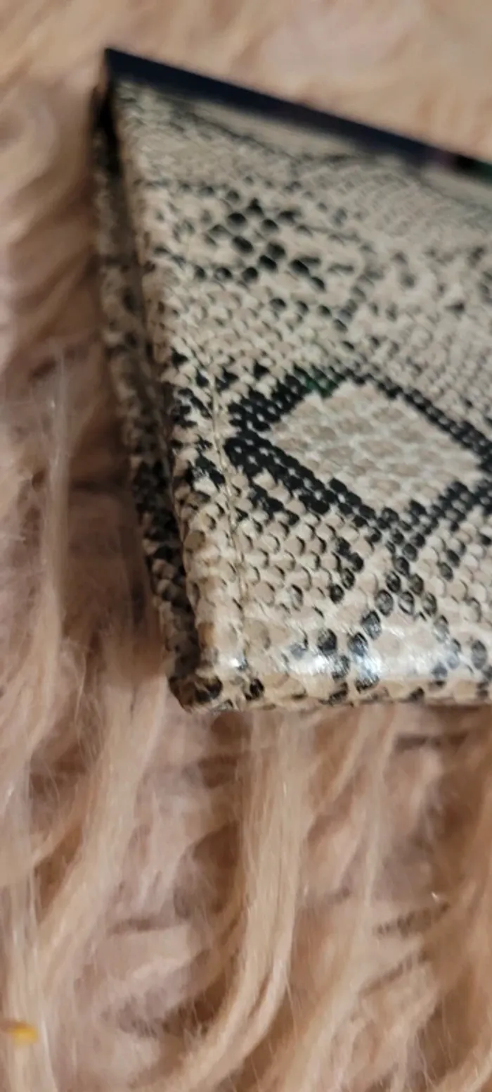 Portefeuille motif serpent - photo numéro 6