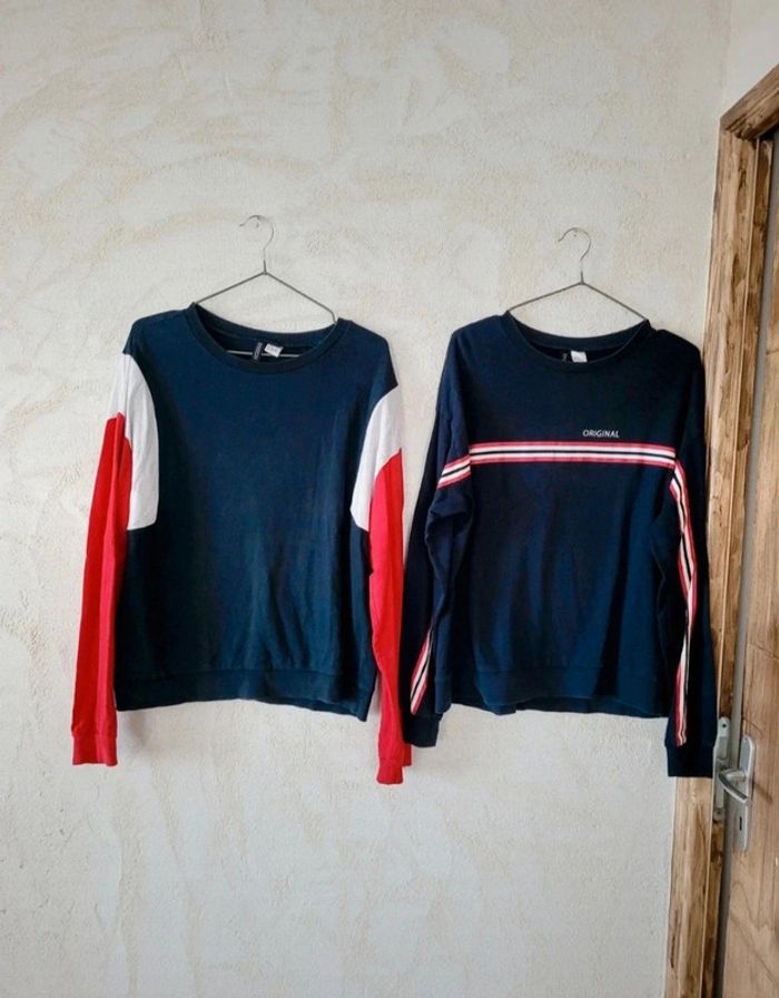 Lot 2 sweats en M