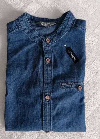 Chemise jeans garçon