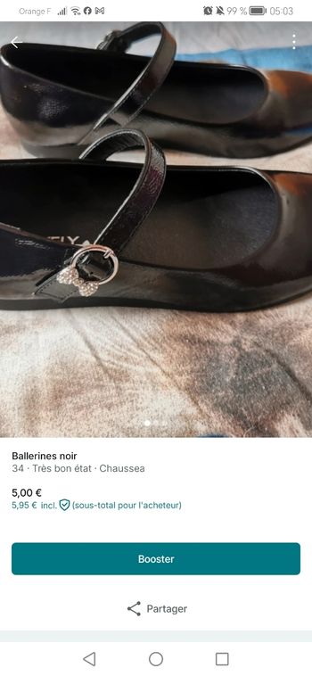 Ballerines 'neuve