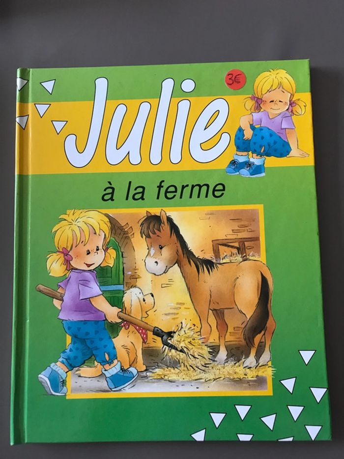 Livre Julie à la ferme