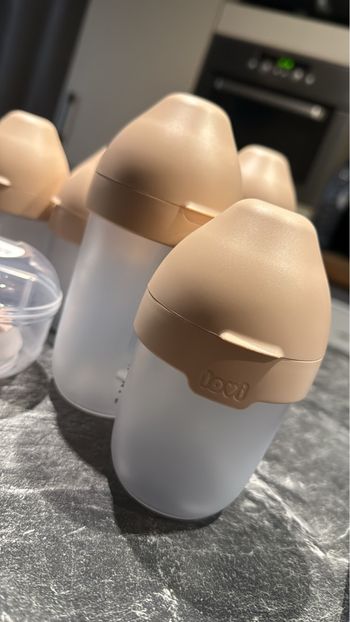 Lot de 6 biberons Difrax MammaFeel