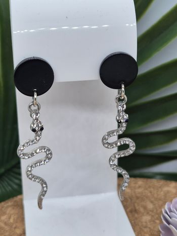 Boucles d’oreilles serpent